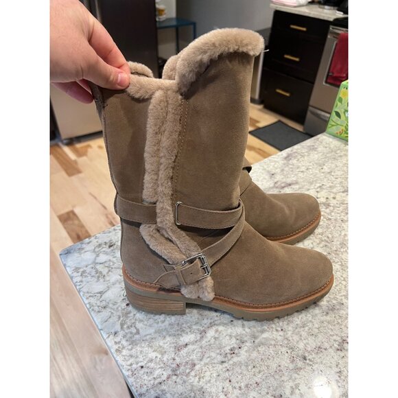 Sam Edelman Jailyn Mid CaFur‎ Boots - Size 9 - Picture 3 of 6